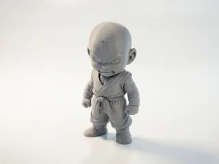 Angry Monk Figurine Fantasy 3D Printable