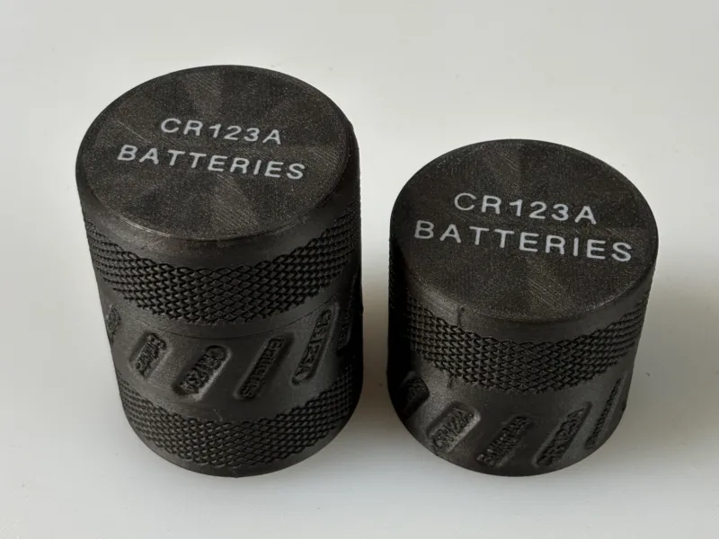 CR123Aバッテリー収納ケース