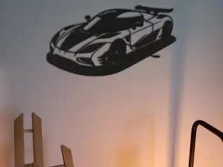 KOENIGSEGG AGERA - 2D WALL ART #3