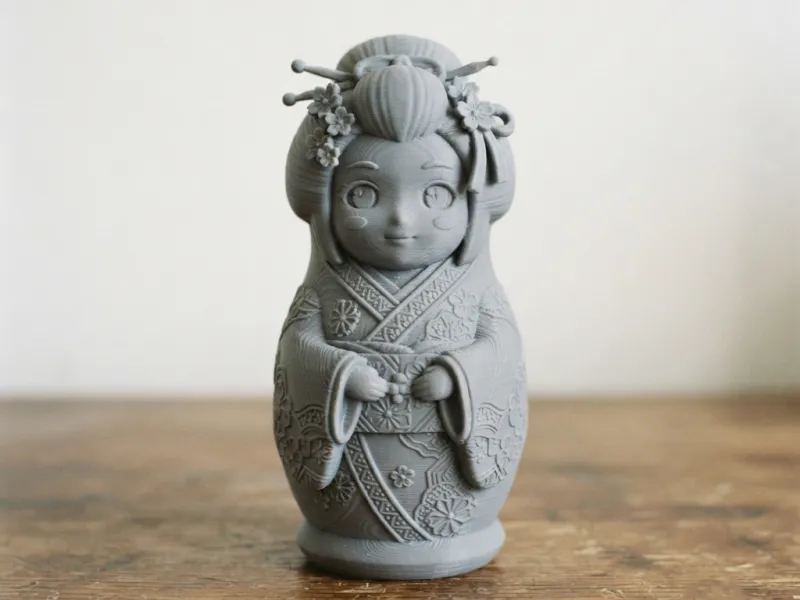 Living Matryoskhka Girl
