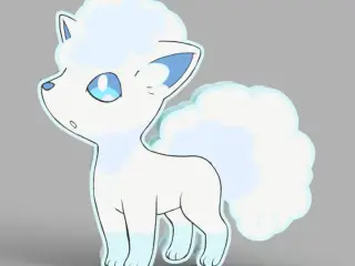 Alolan Vulpix Lightbox