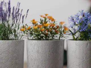Floral Spring Vase plant pot Diff. Patterns sizes