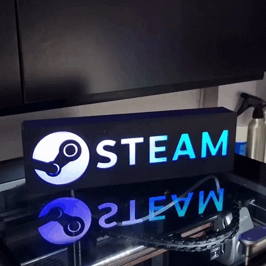 Seam LED sign 🎮​