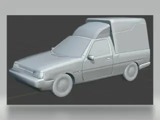 Car ZAZ 110557 Tavria PickUp - Van 1993