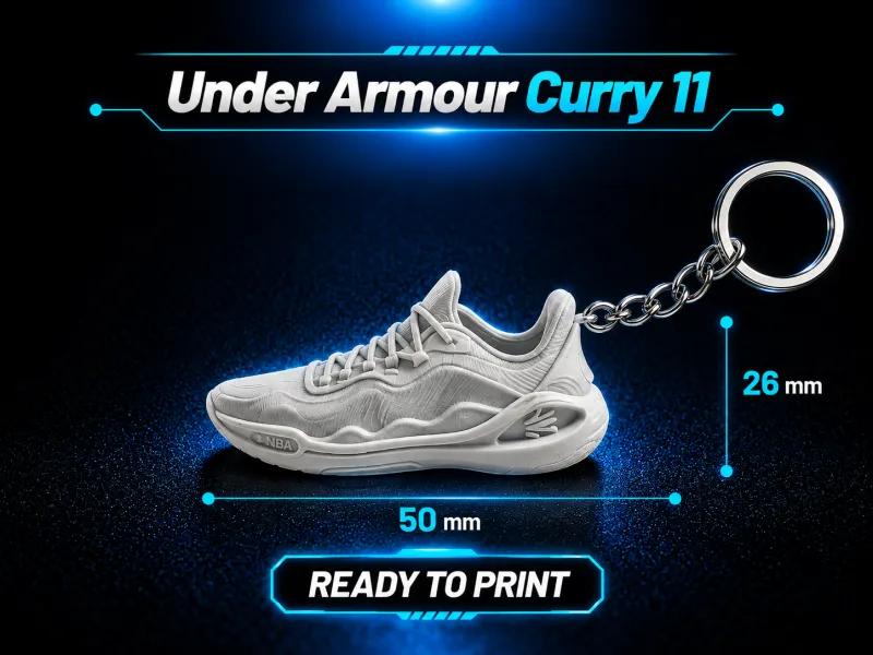 Under Armour Curry 11 Keychain