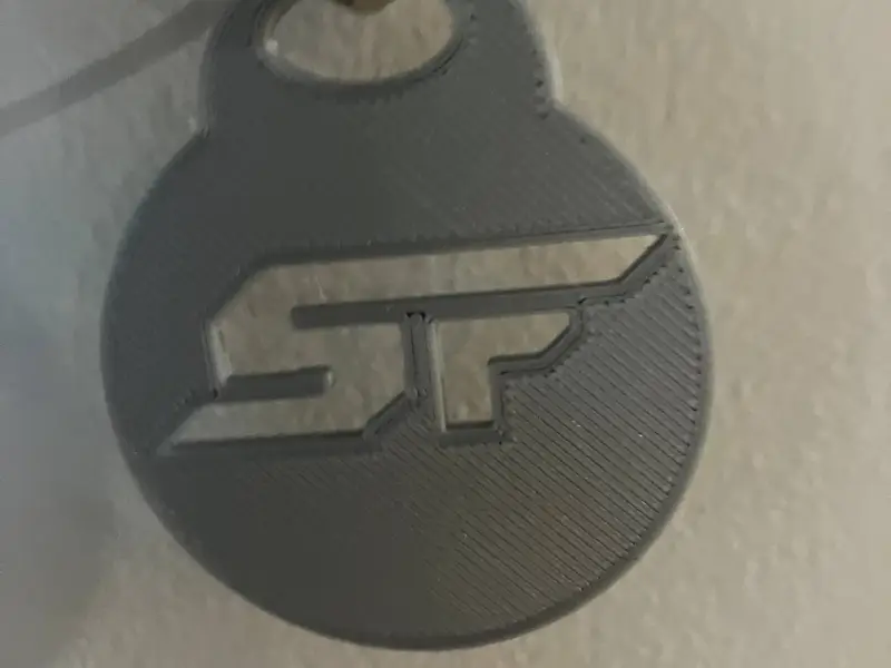 SF productions key chain