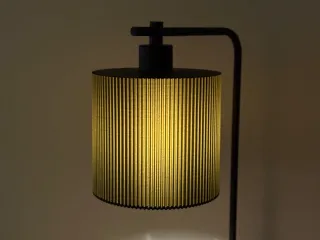 Pleated Lamp Shade