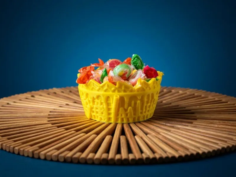 Waffle cup treats