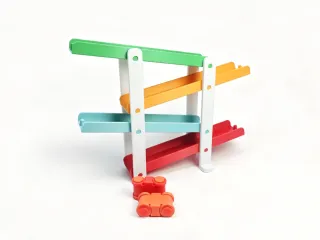 Children's Educational Toy - Four-Layer Track Car