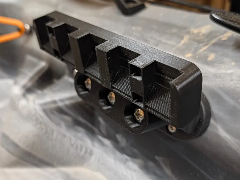 SnapRail Evo for an Angled Kayak Track