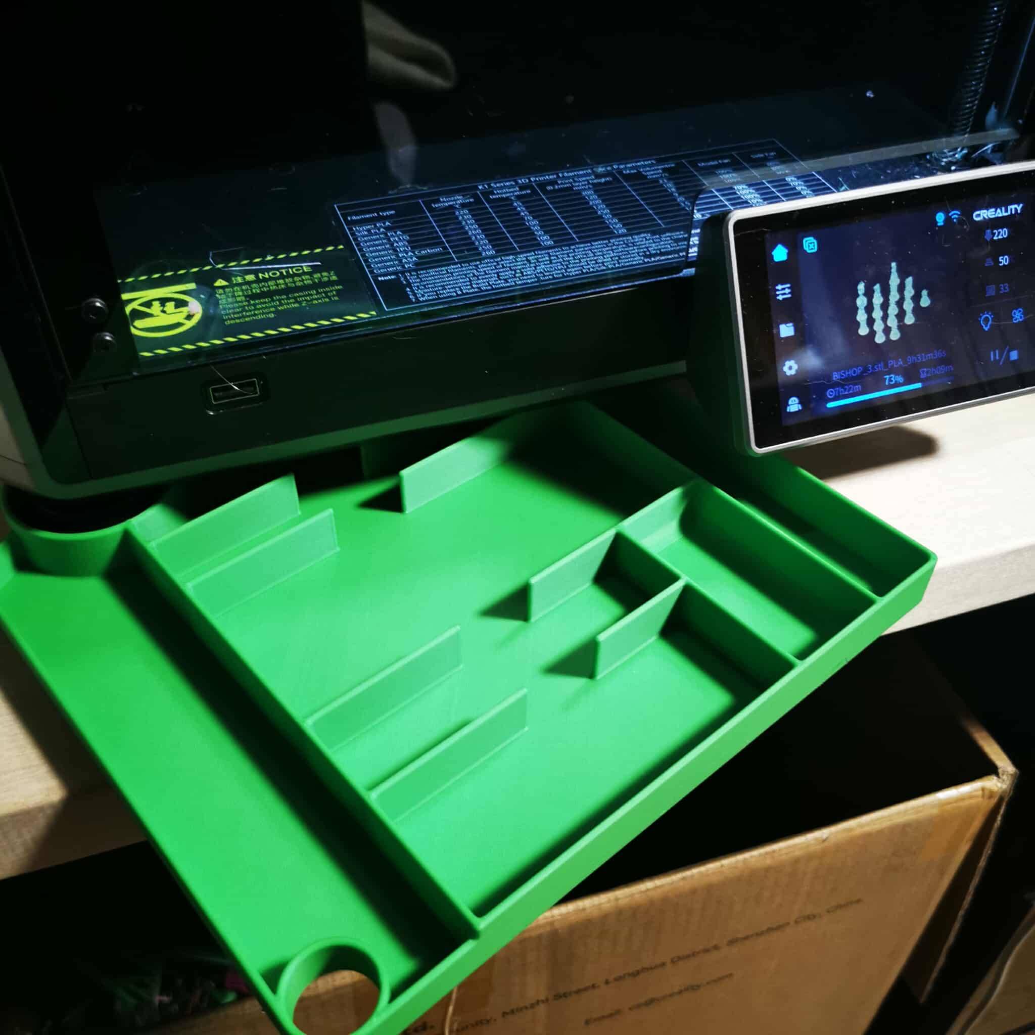 Лоток инструментов Creality K1/K1C/K1SE - 3D-принтеры - PLA - изделие 3D-печати