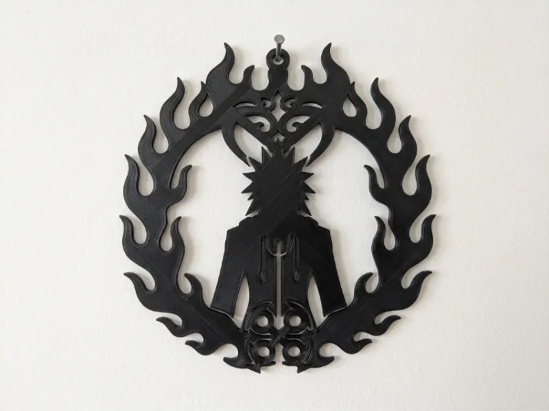 Настенное панно Аксель из Kingdom Hearts — Декор для дома