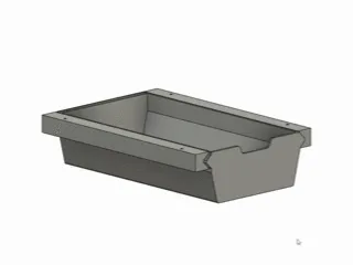 Under Desk Drawer 176mm