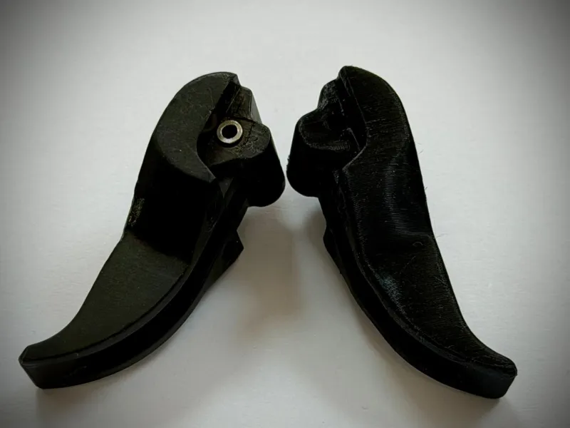 Modèle 3D de boucle de verrouillage arrière universelle pour chaussures de ski (Salomon, Nord