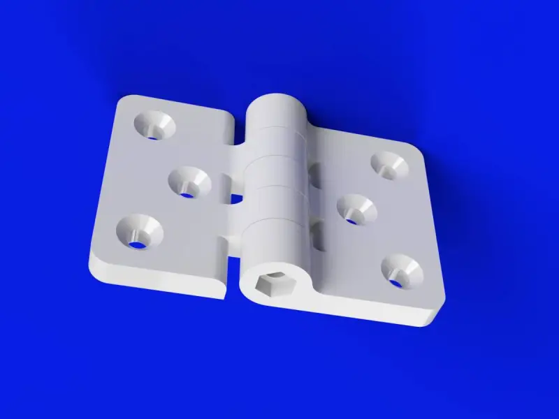 Scharnier 80x55x16(7) L-B-H