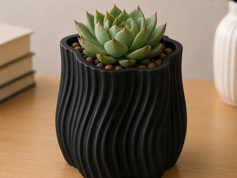 Wave Flow Planter