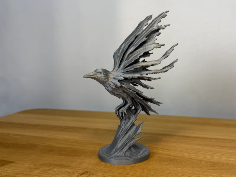 Escultura de Corvo