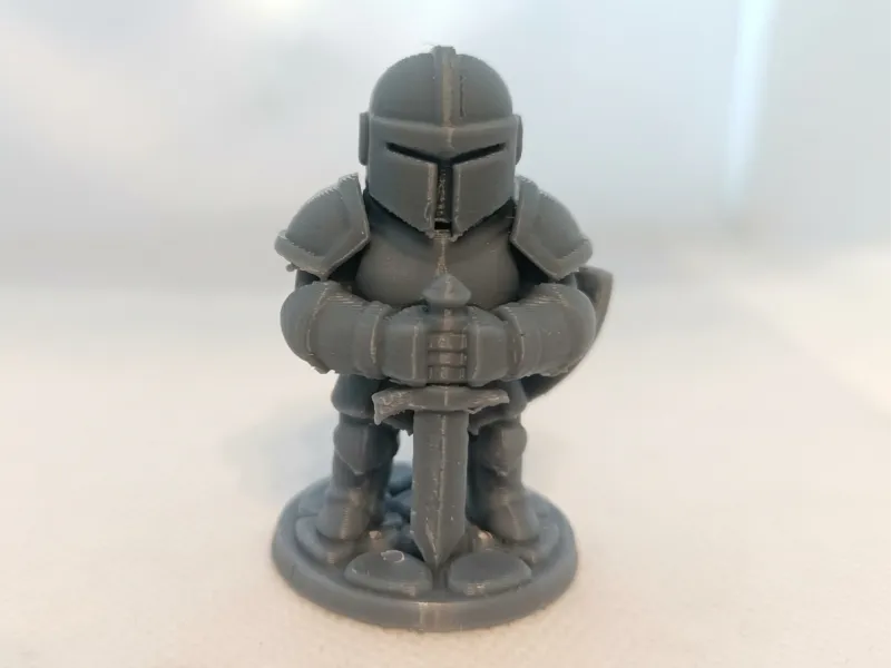 Miniatura RPG de Caballero Medieval Chibi