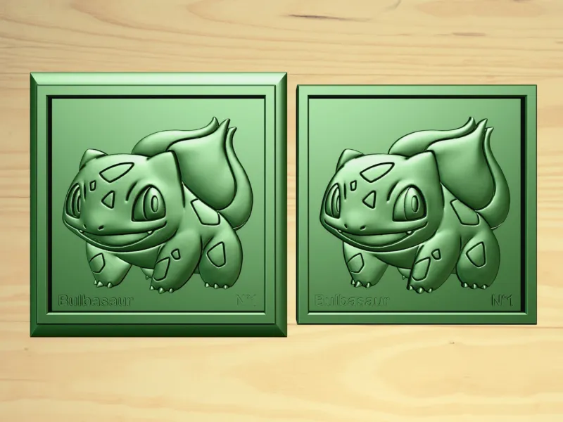 Bulbasaur Bas-Relief / Pokemon