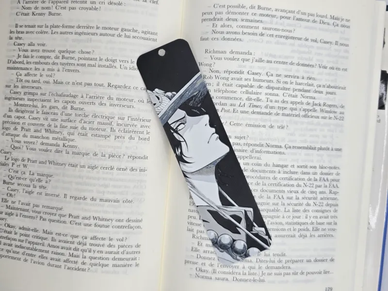 Bookmark Ace One Piece
