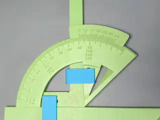 Universal angle ruler - high precision/Single and multicolor