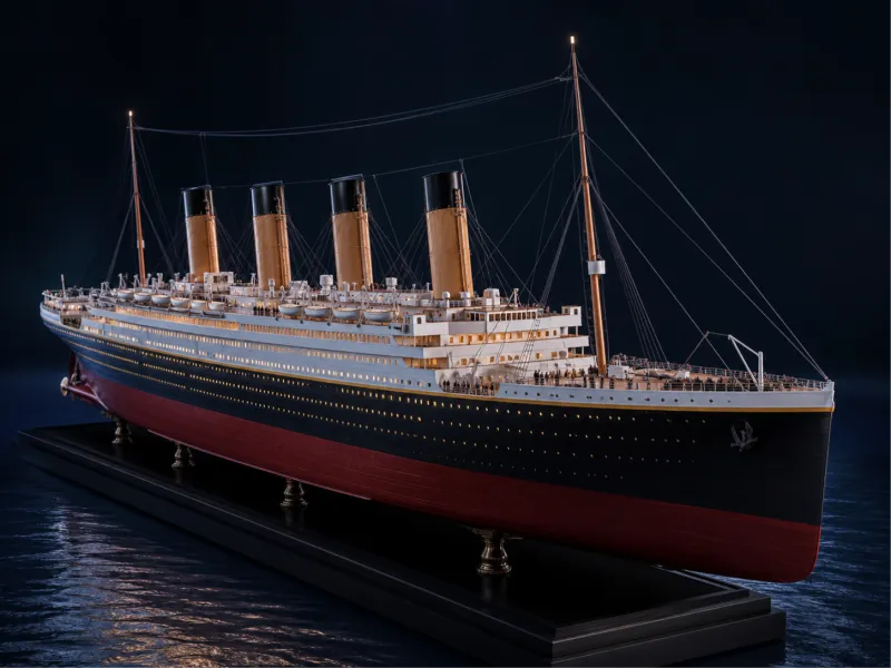 Ultra Detailed Titanic Display Model