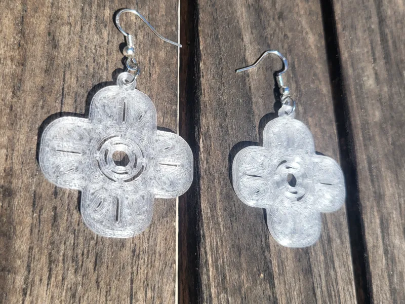 Earrings - 067 - Easy Print - Free