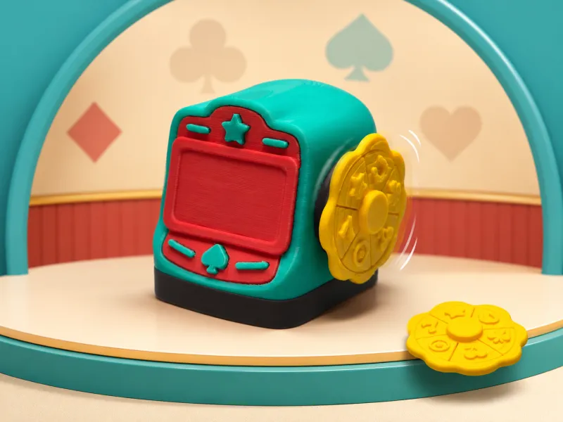 Slot machine girevole