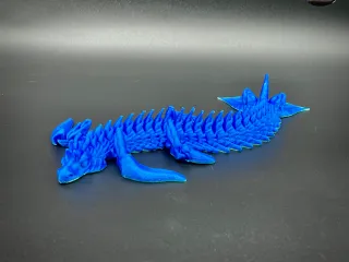 Sea Dragon - Articulated - Print in Place - Flexi