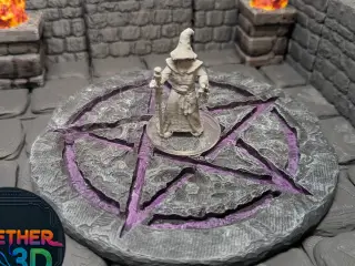 Ritual Stone circles - different variants - D&D scenery