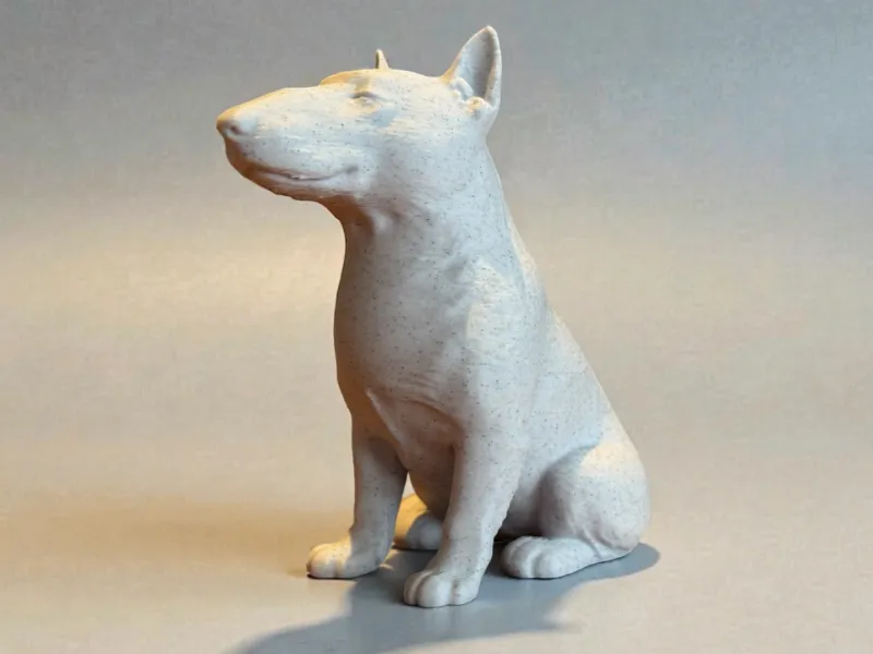 Calm Companion Sculpturale Bull Terrier