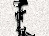 helmet gun boots WALL ART HOME DECOR-0