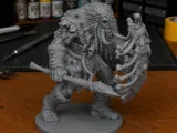 Frost Troll Bone Shield for DnD - Magic Series-0