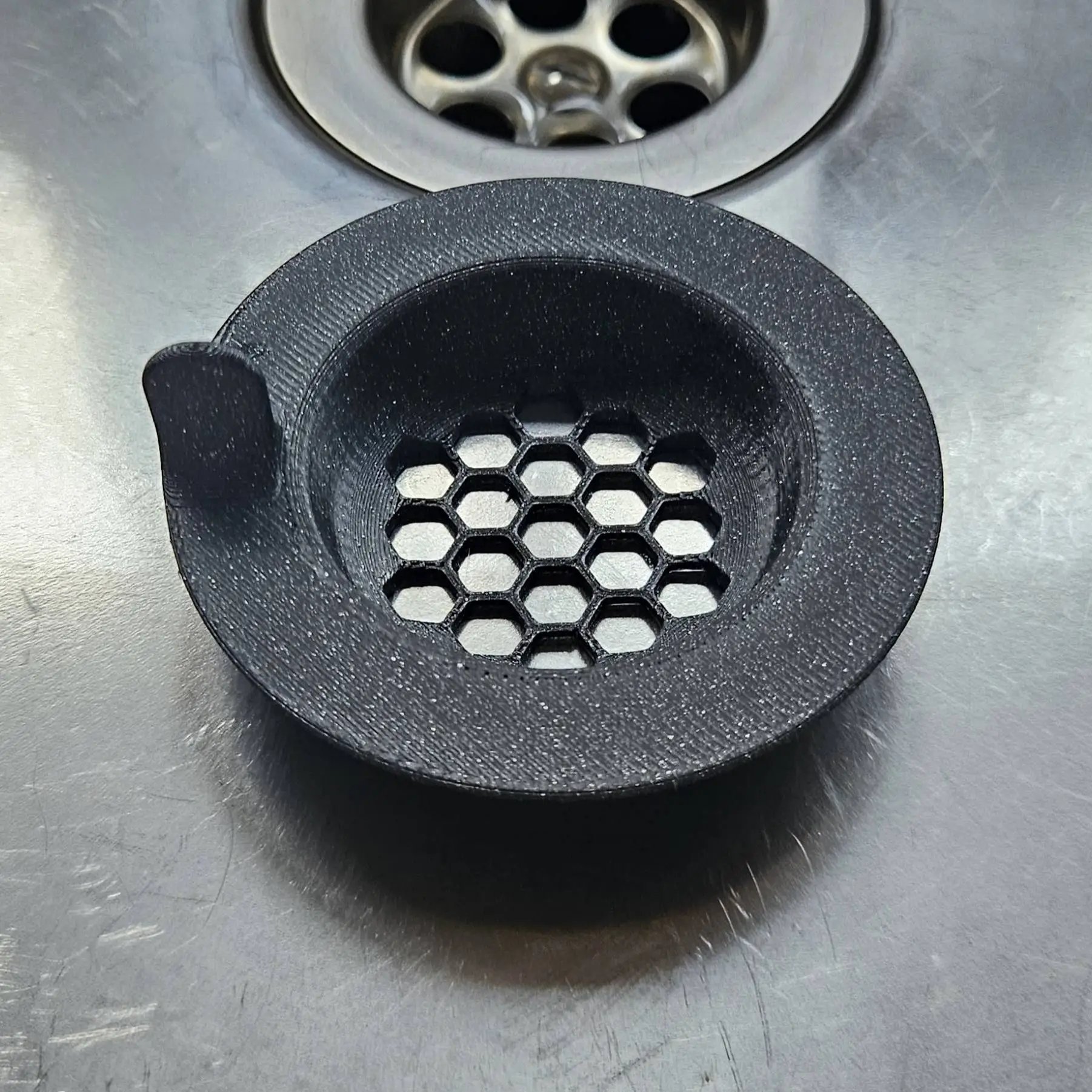 Sink Drain Cover - with Handle