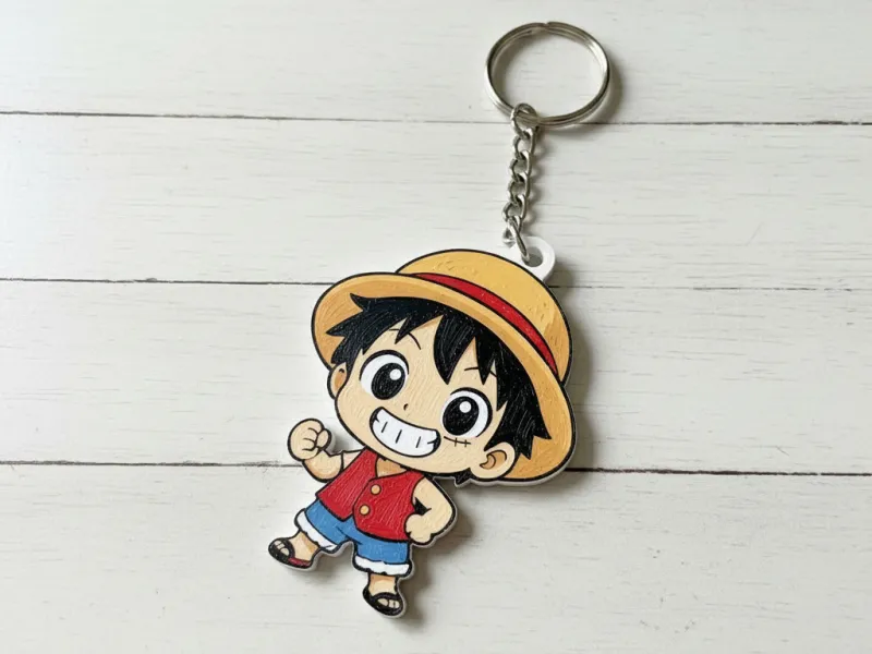Monkey D. Luffy Anahtarlık