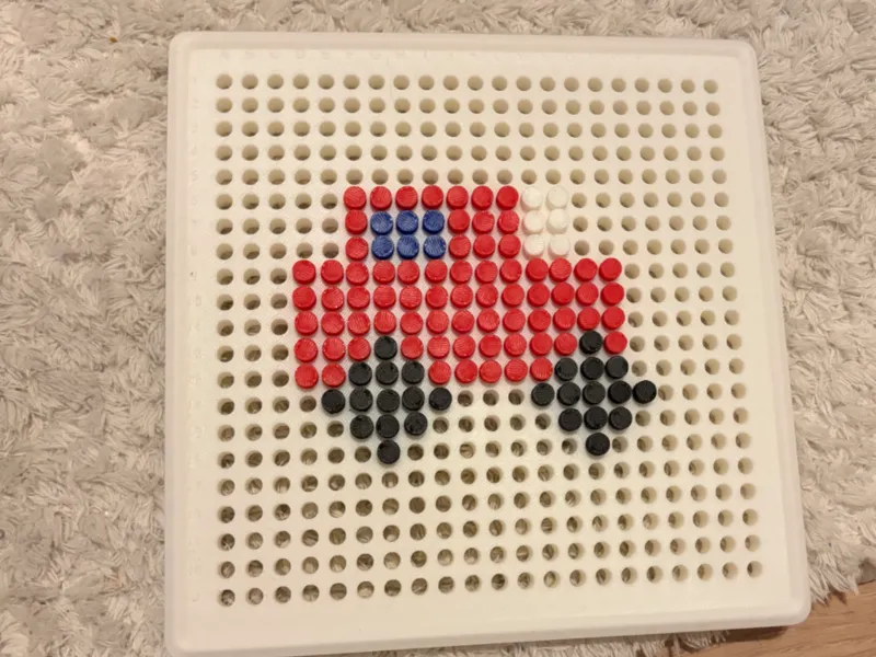 Steckspiel Kinder mit Pins/ Peg Board