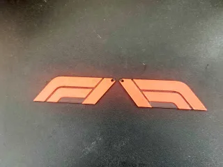 Formula 1 Logo Anahtarlık