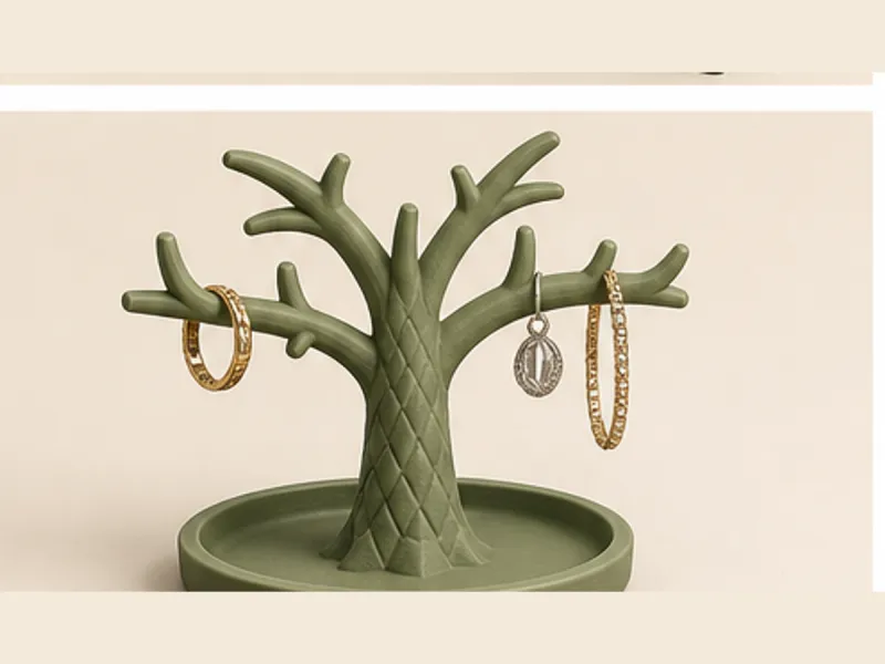 Palm Oasis Jewelry Tree