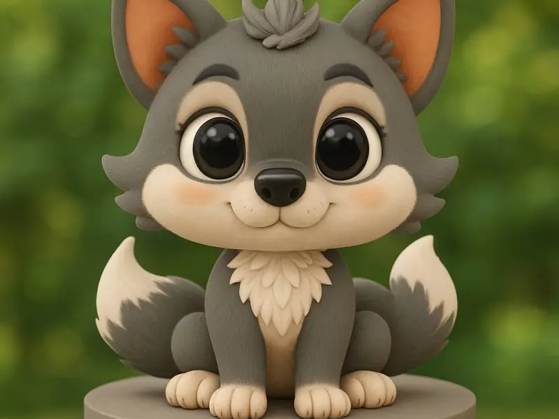 Cute noki - Xempiaaz baby wolf edition
