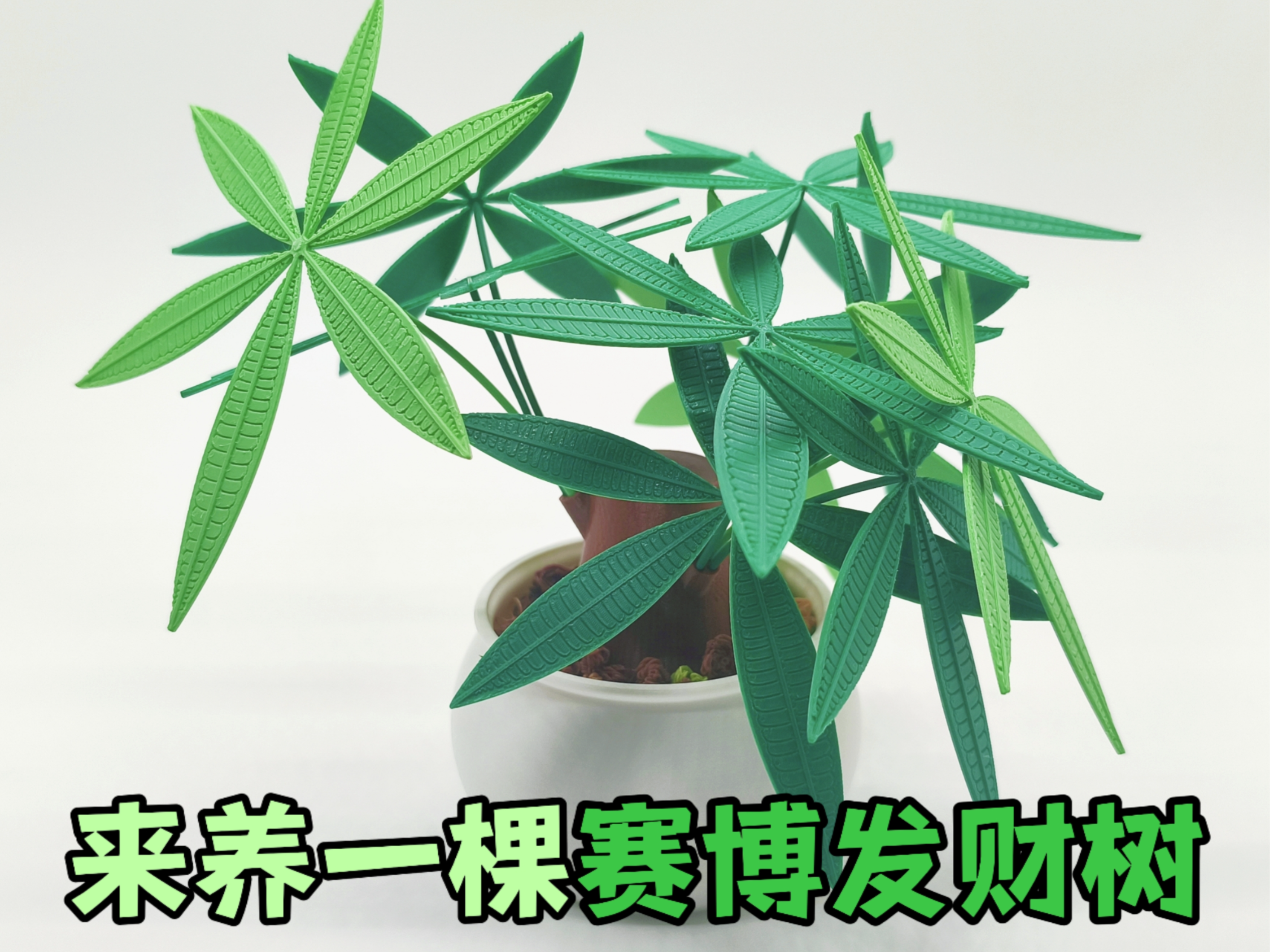 3D Printer Files | 3MF File | 发财树盆栽