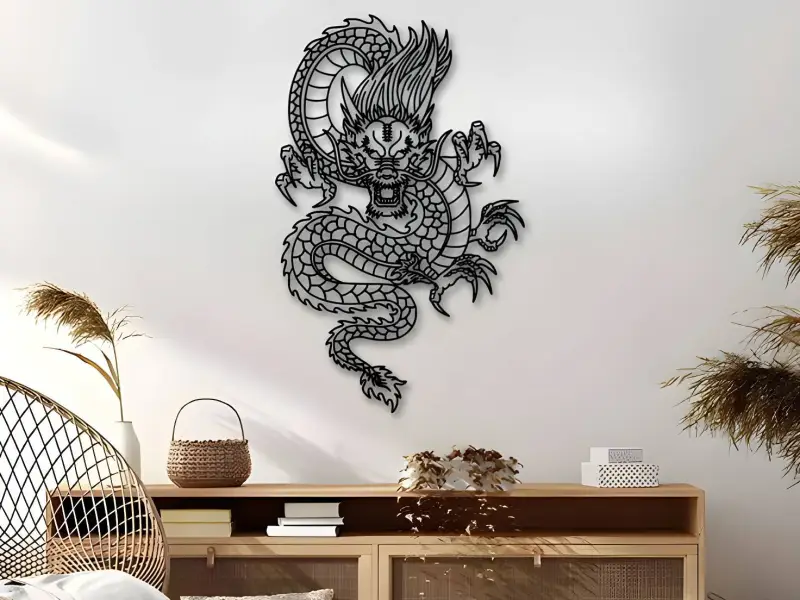 WallArt China Dragon 001