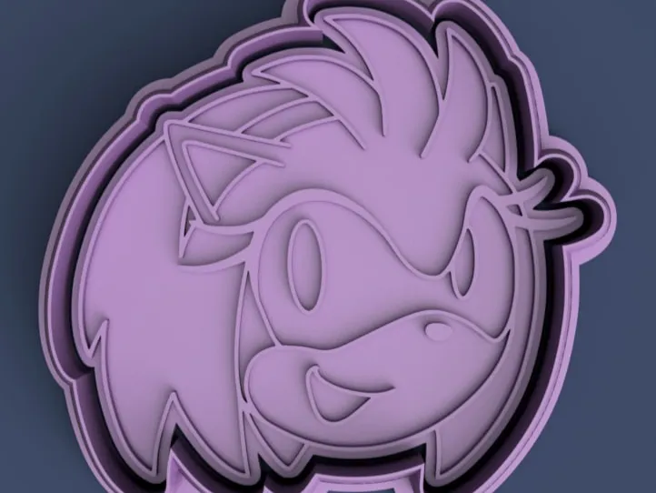 Amy Rose Cookie Cutter
