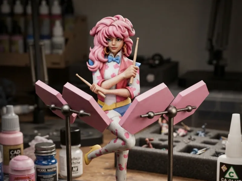 Рая (Кармен Алонсо) из Jem and the Holograms STL