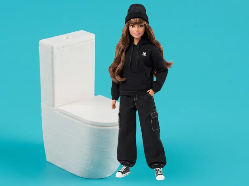 Mini Toilet – Dollhouse Bathroom Furniture