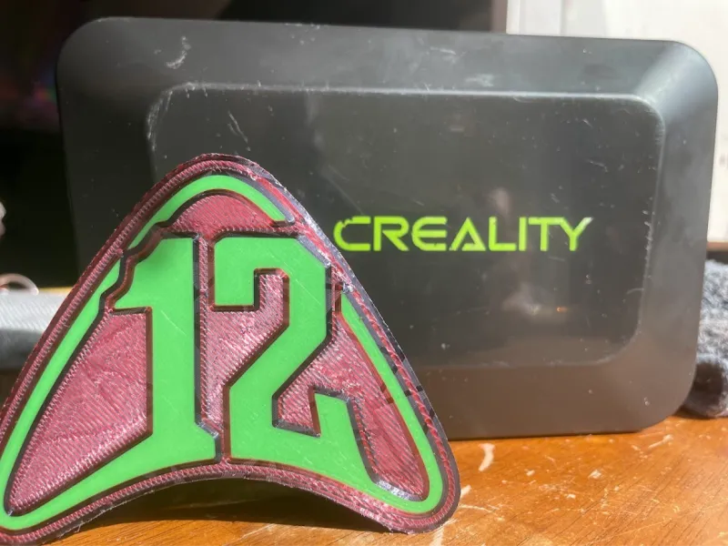 логотип к 12-летию Creality