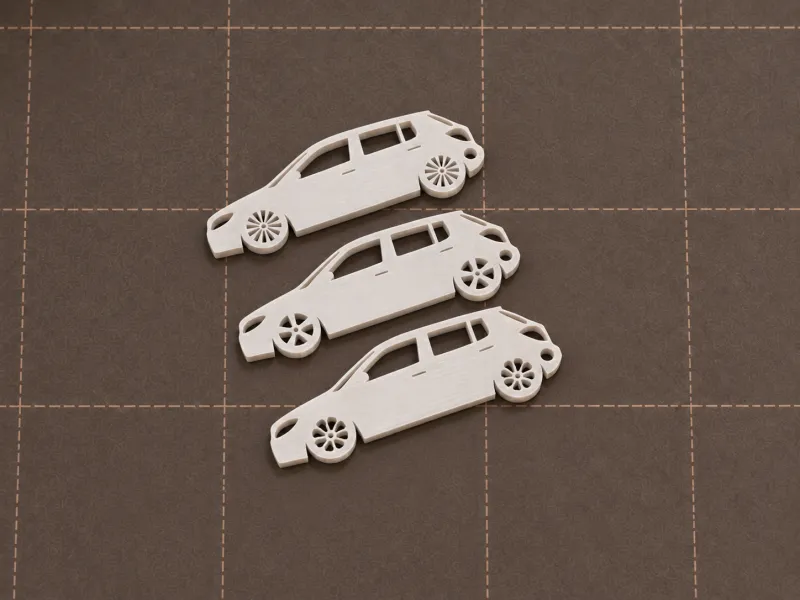 Chaveiro Skoda Fabia 2 rodas mk2