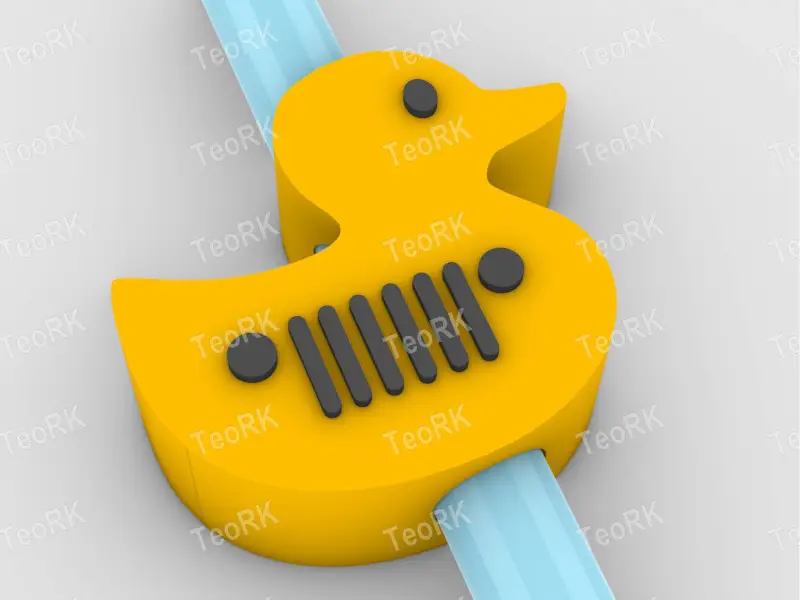 Straw Topper jeep duck 2711