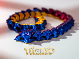 Flexi Articulated Dragon Snake