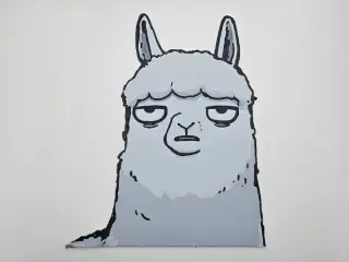 Lama blasé