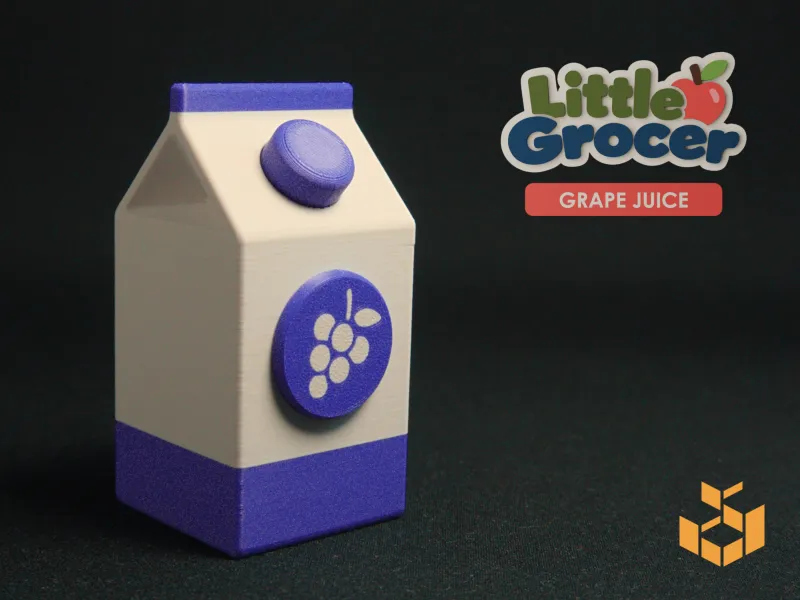 Little Grocer | Grape Juice | Playset Expansion